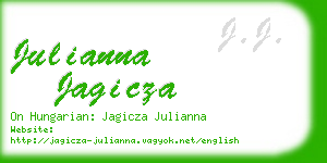 julianna jagicza business card